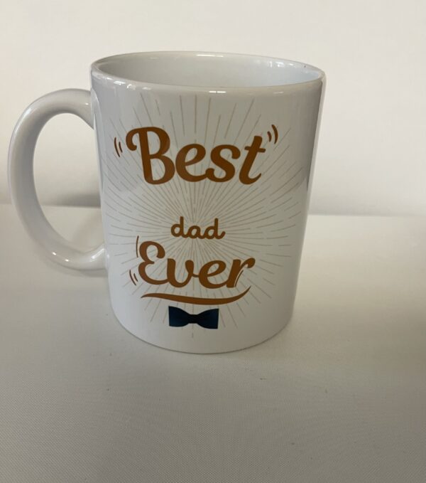 Mug “Best Dad Ever” – Cadeau original pour papa